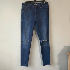 Topshop Moto Leigh skinny jeans sz 32